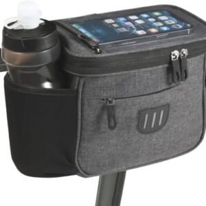 Adjustable Bike Handlebar Bag With Phone Pocket